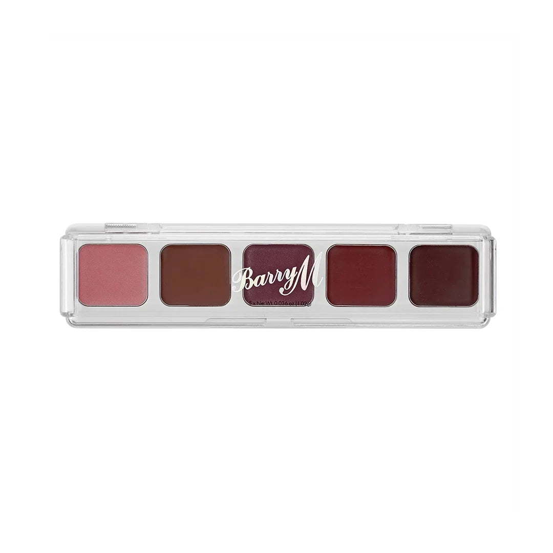 Barry M Mini Cream Eyeshadow Palette The Berries