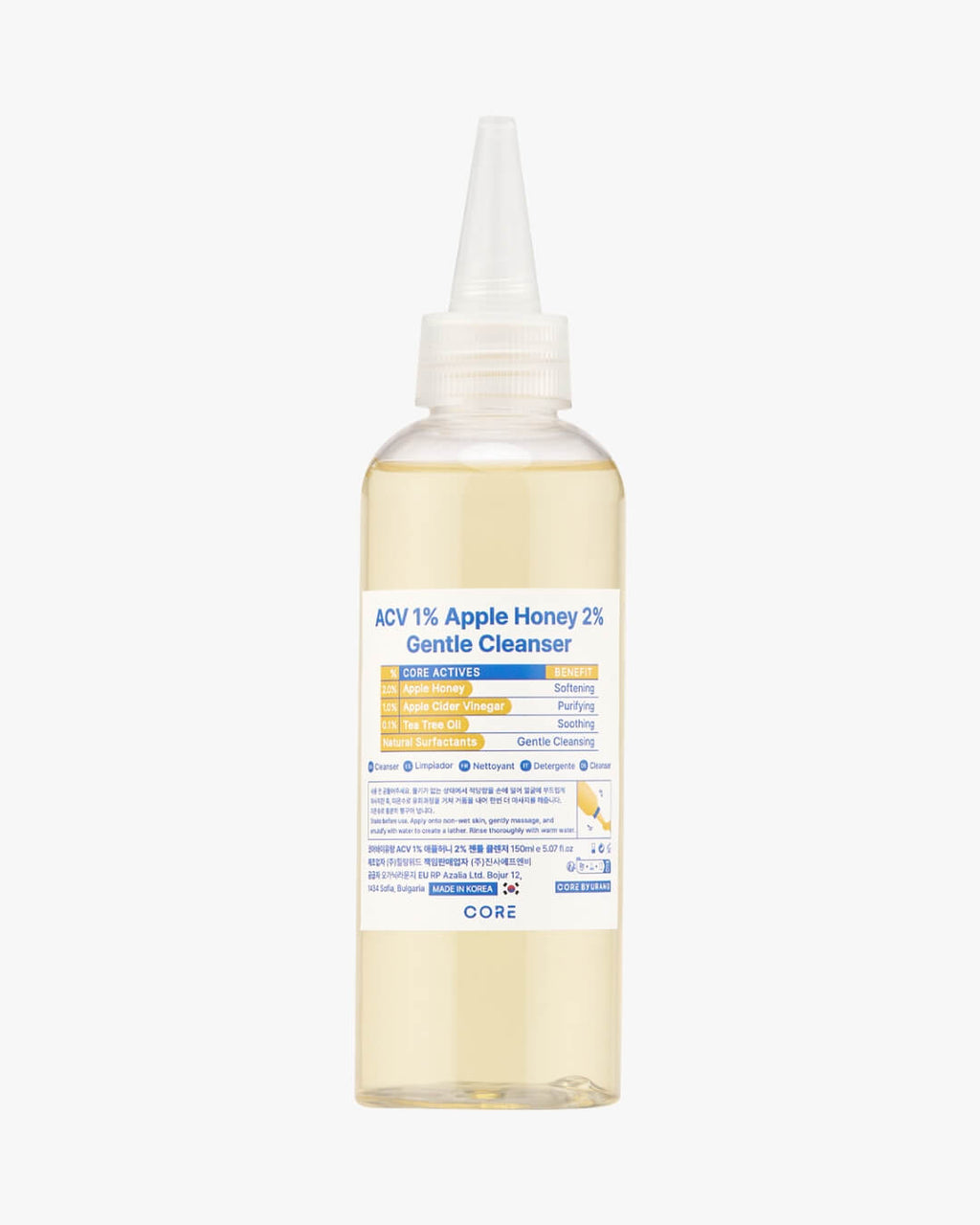 Core by Urang ACV 1% Apple Honey 2% Gentle Cleanser