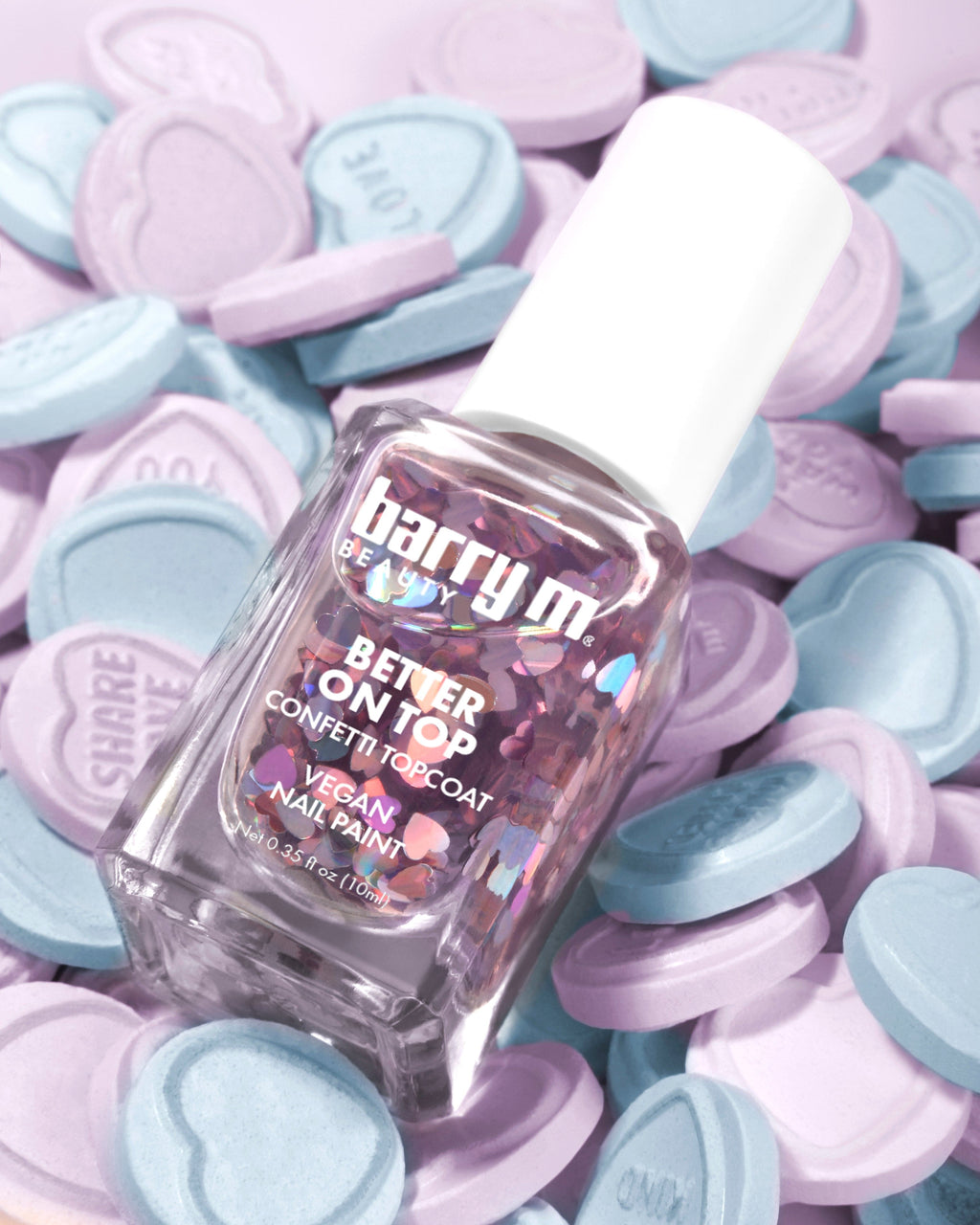 Better On Top Confetti Topcoat