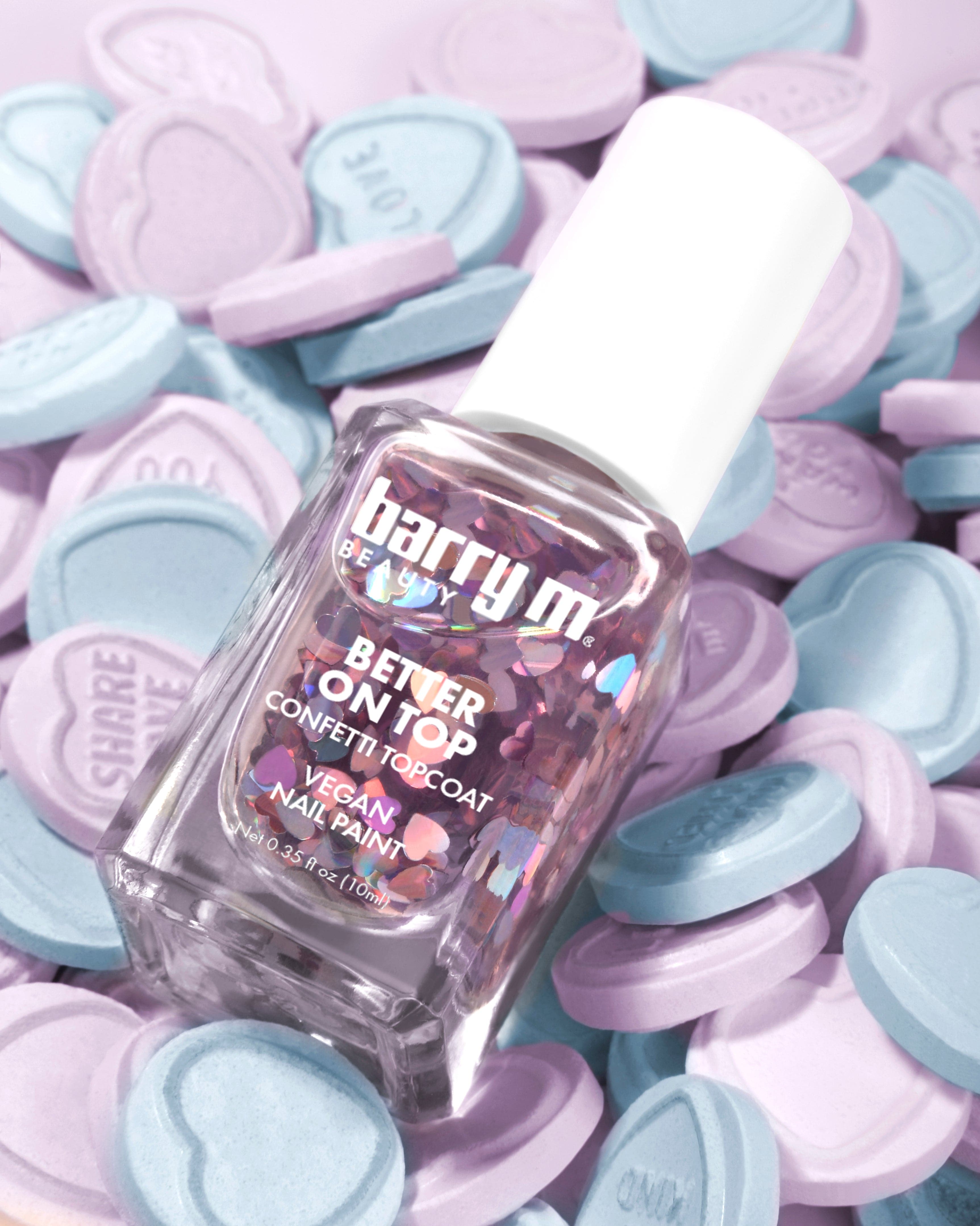 Better On Top Confetti Topcoat