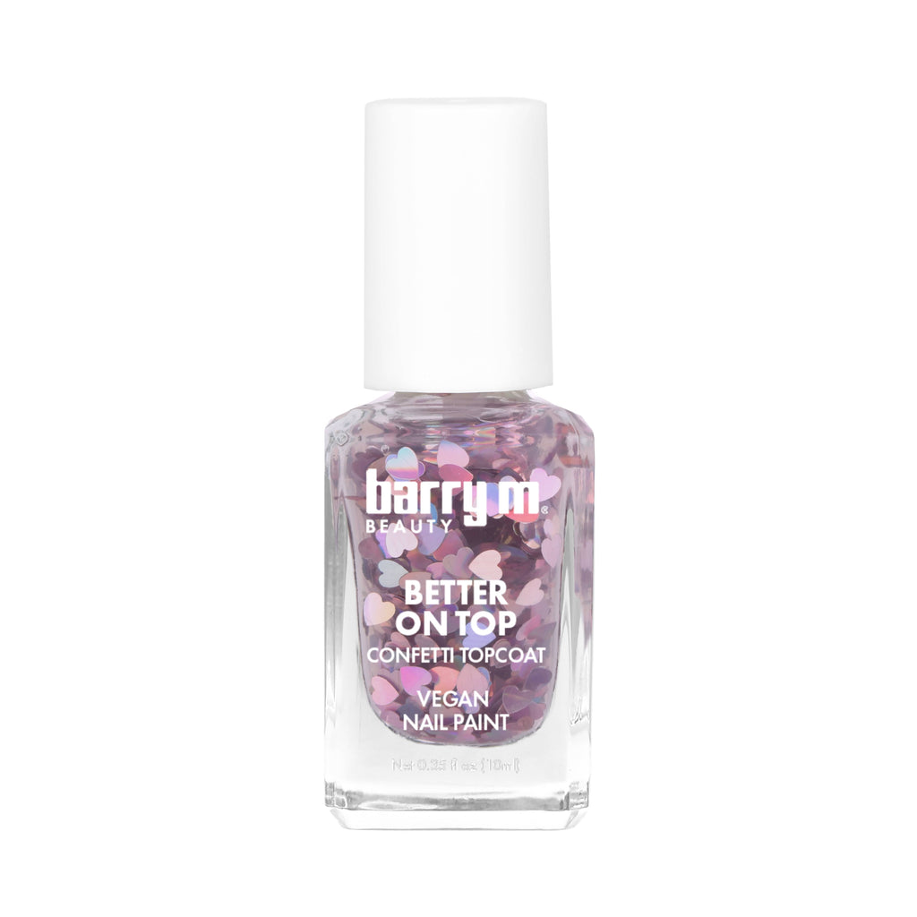 Better On Top Confetti Topcoat