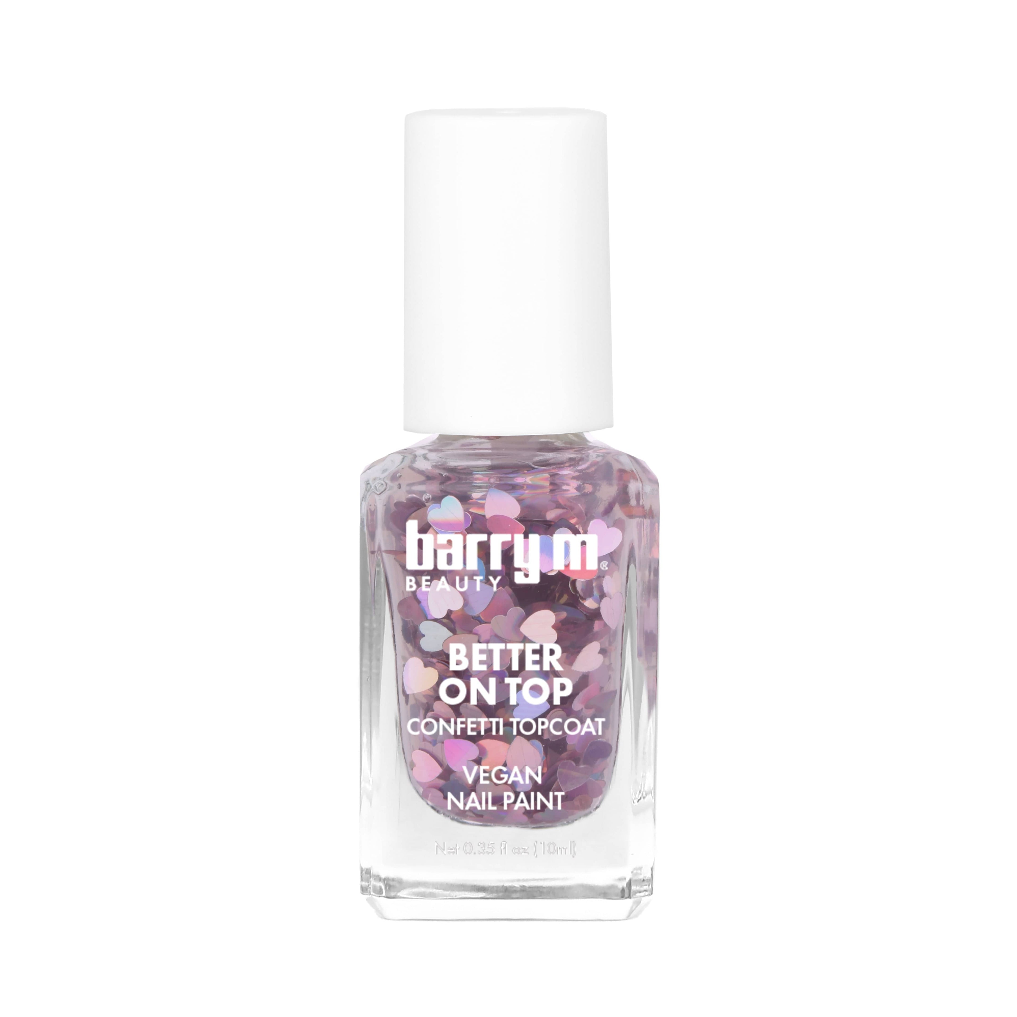 Better On Top Confetti Topcoat