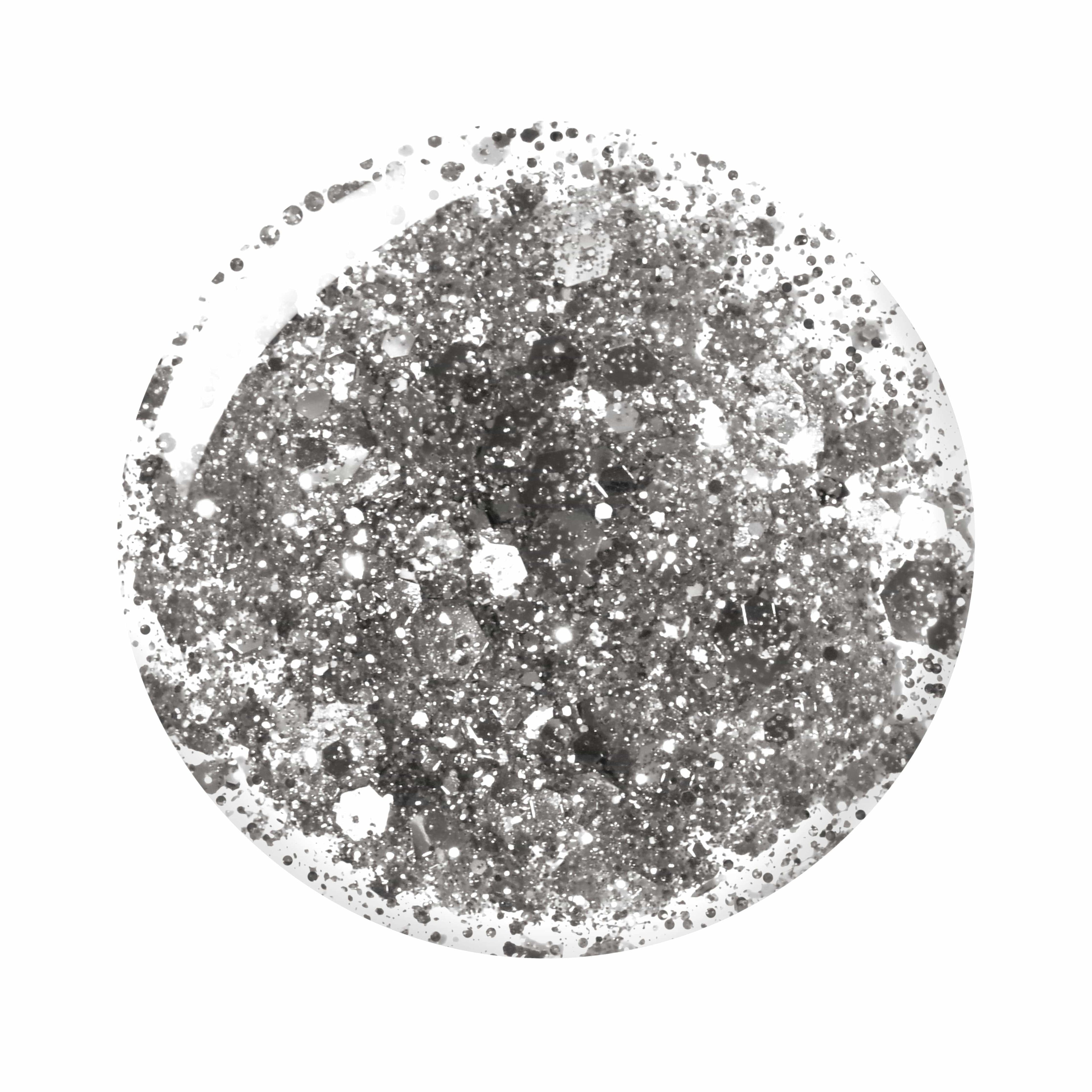 Glitter Effect Nail Paint | Stardust Silver