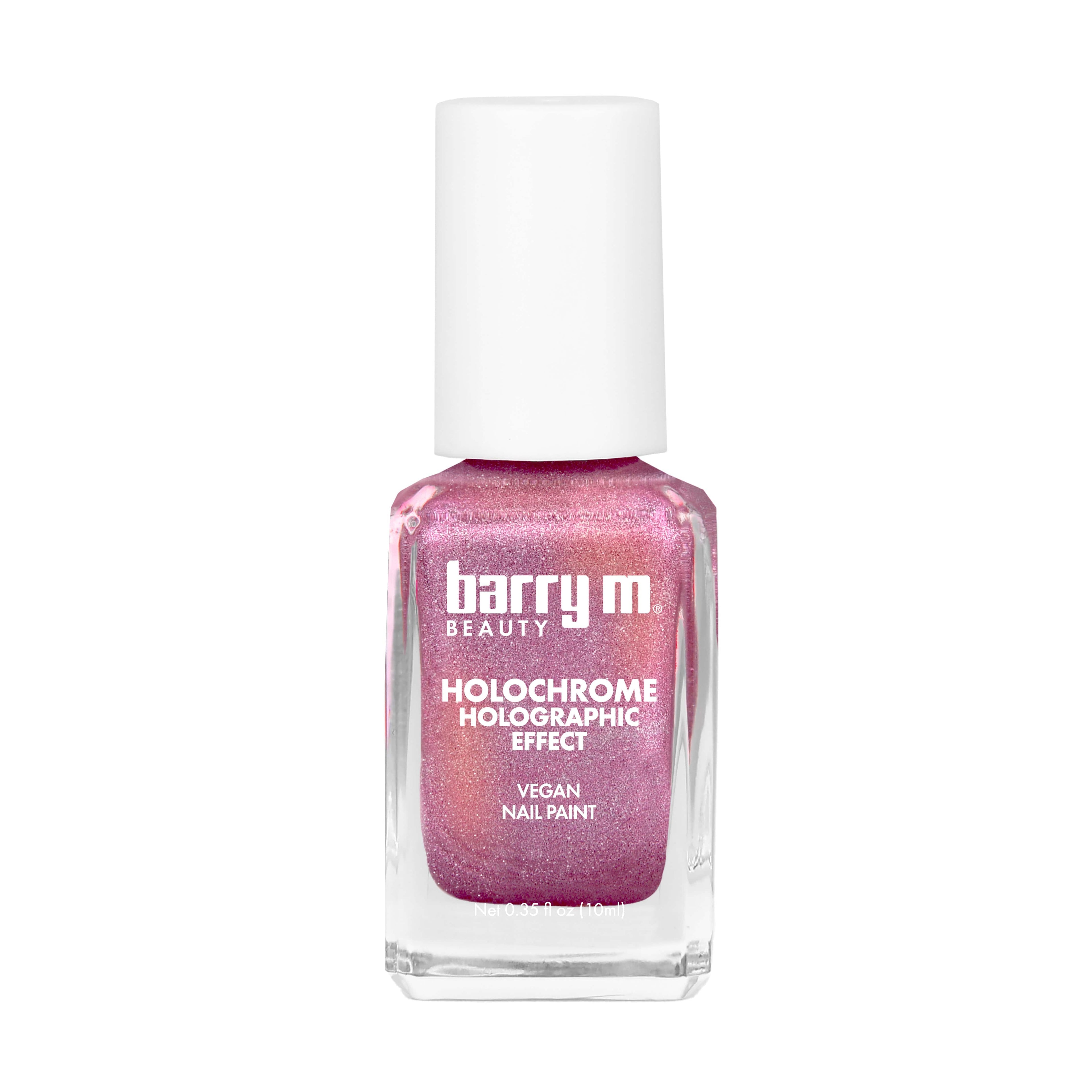 Holochrome Holographic Nail Paint | Pixie Pink