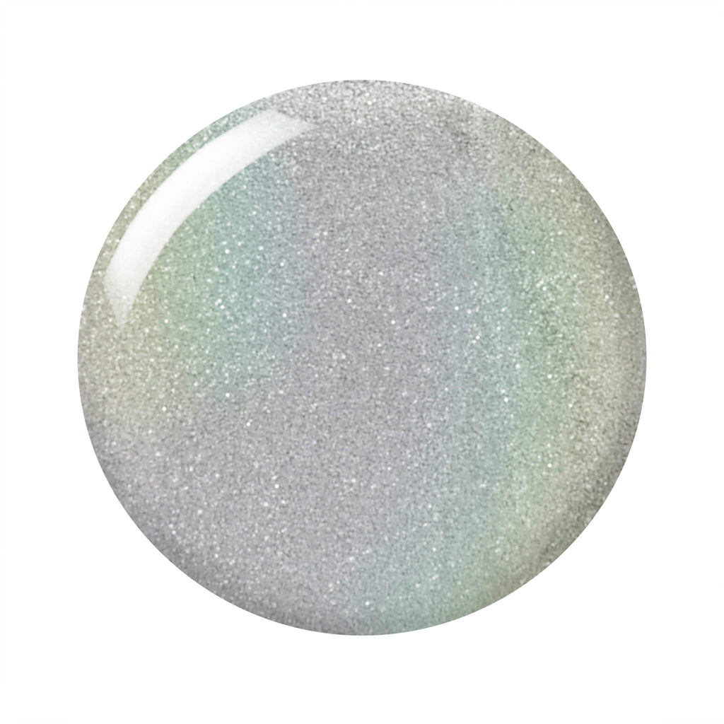 Holochrome Holographic Nail Paint | Silver Stardust