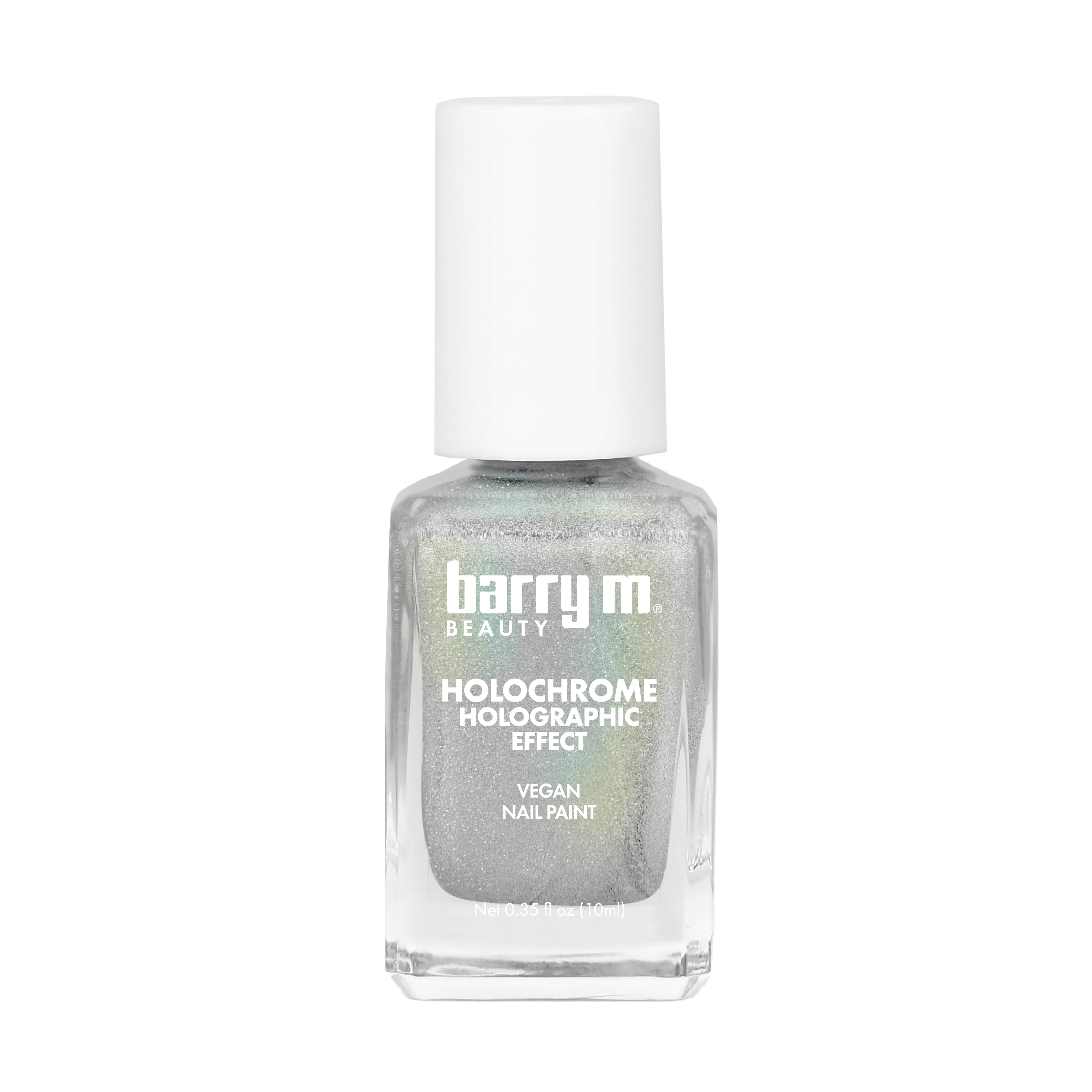 Holochrome Holographic Nail Paint | Silver Stardust