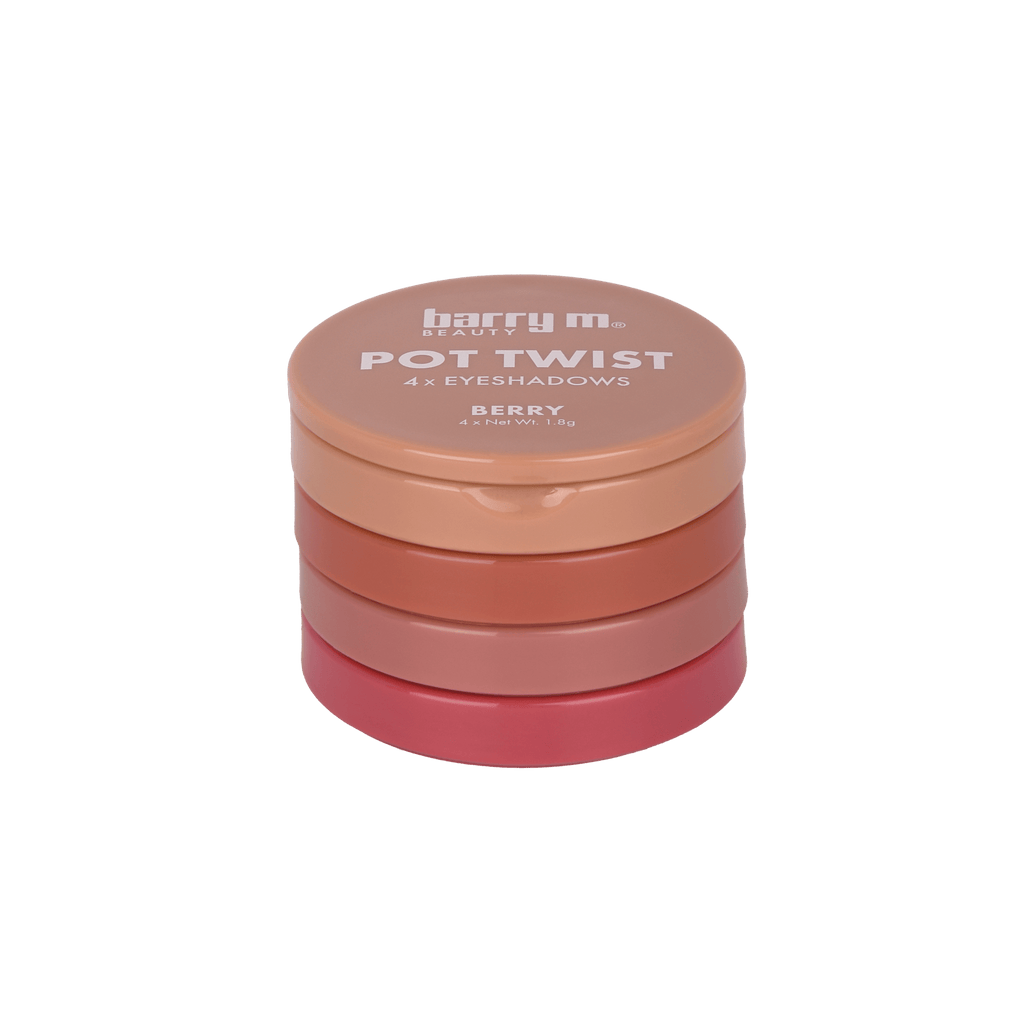 Pot Twist 4x Eyeshadows | Berry