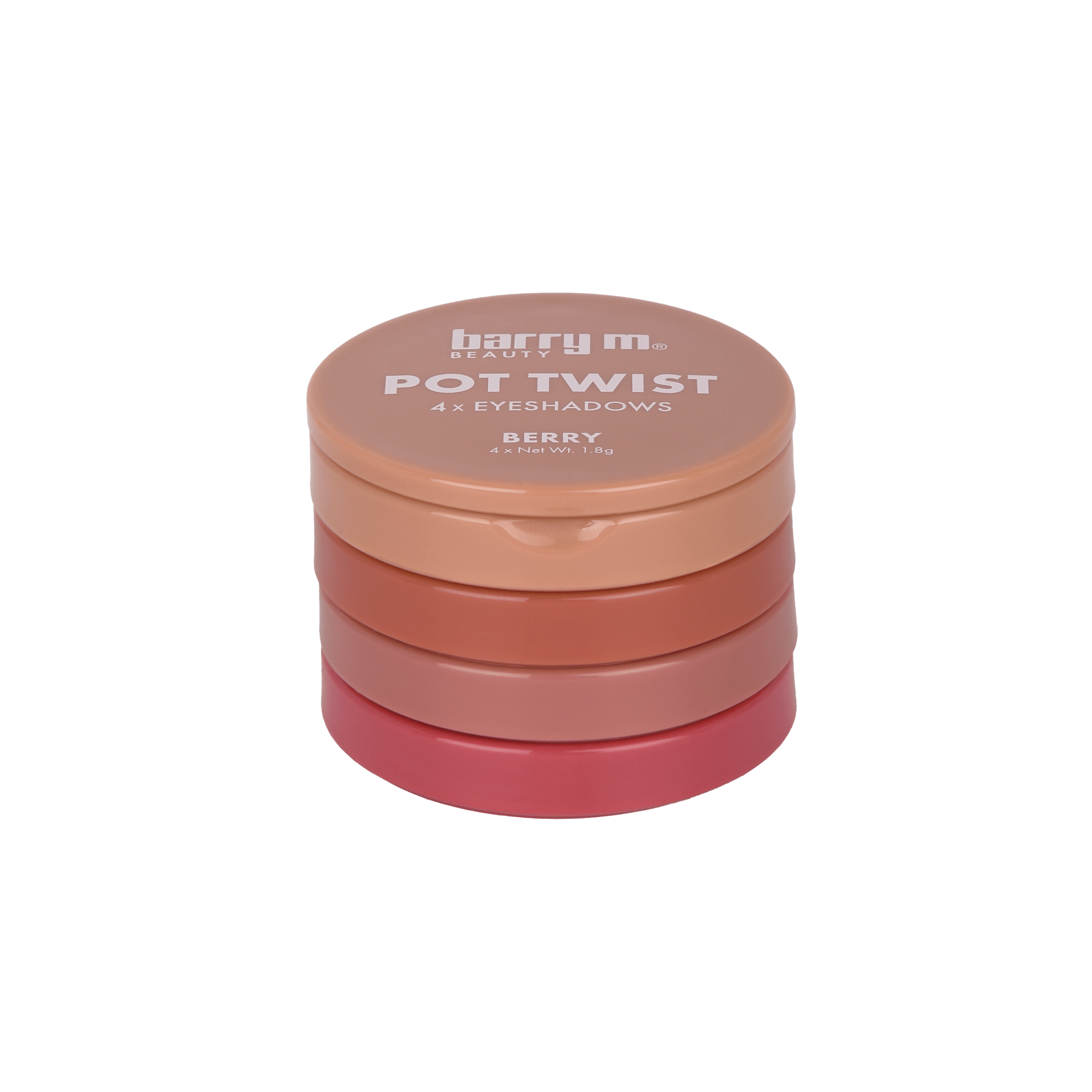 Pot Twist 4x Eyeshadows | Berry