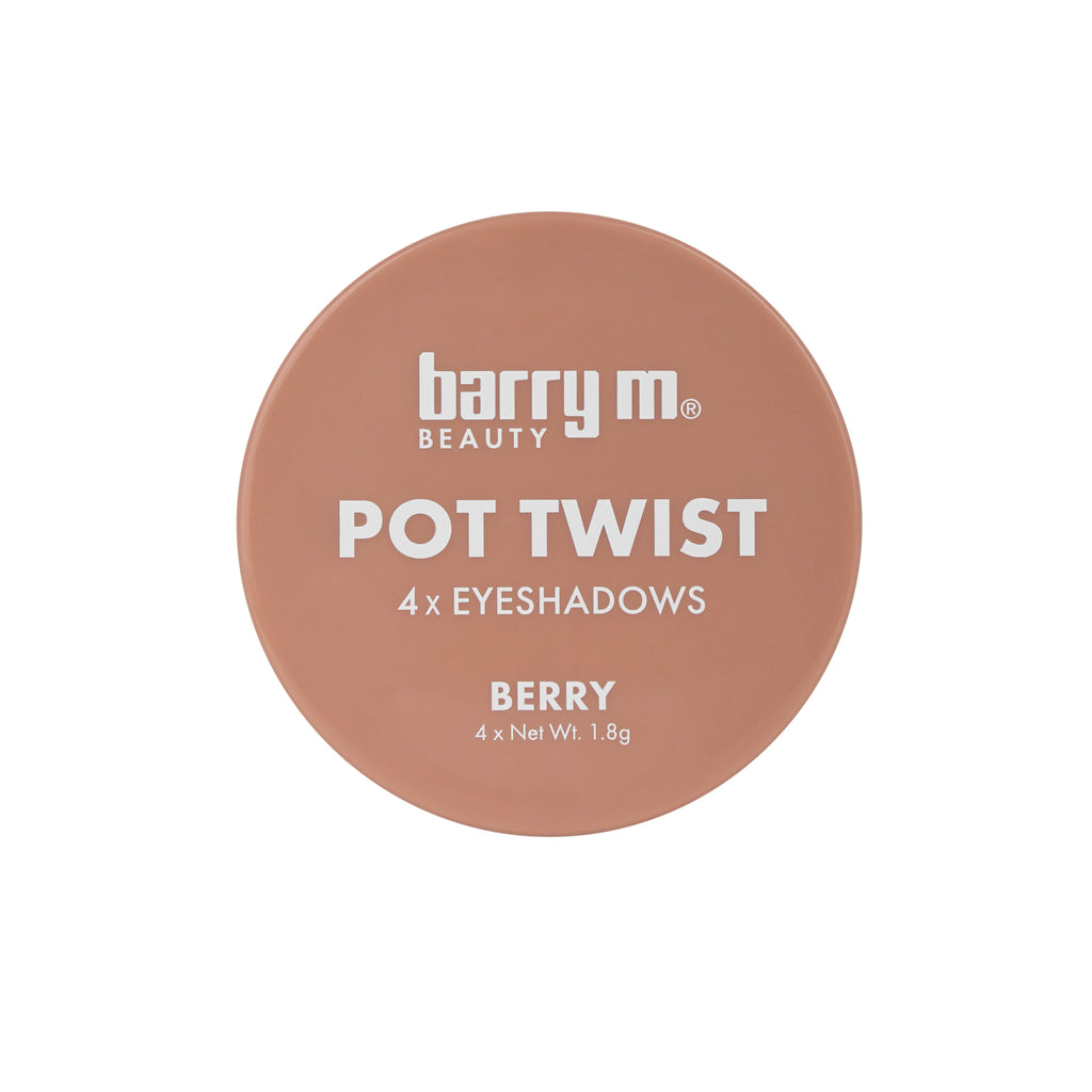 Pot Twist 4x Eyeshadows | Berry