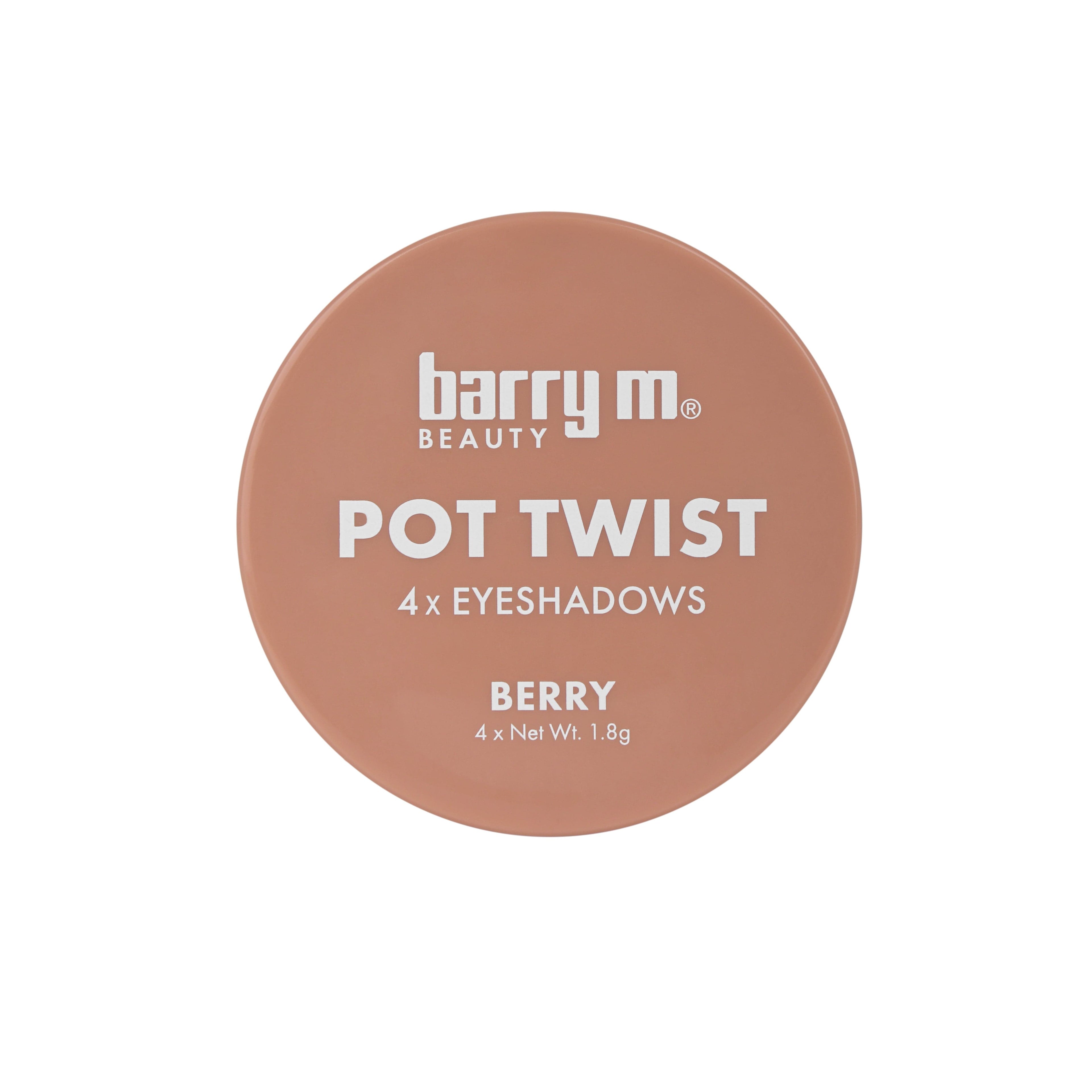 Pot Twist 4x Eyeshadows | Berry