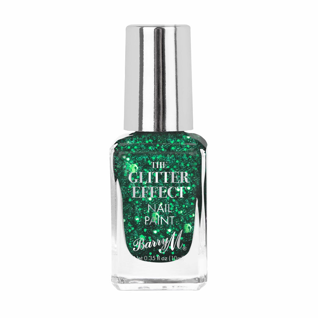Glitter Effect Nail Paint | Good Time Green