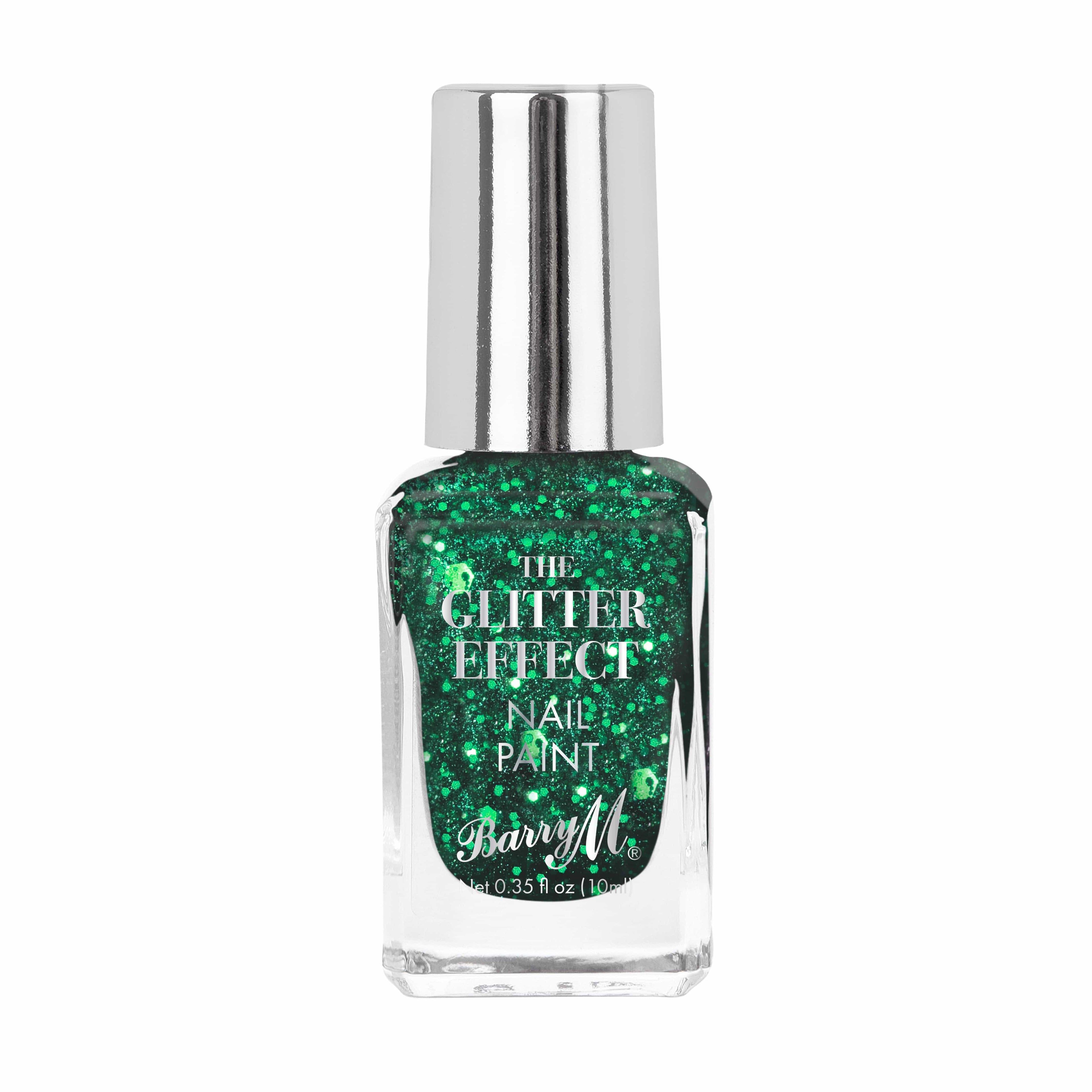 Glitter Effect Nail Paint | Good Time Green