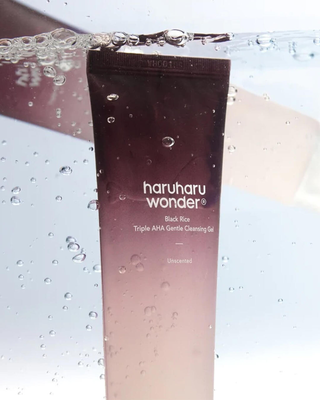 haruharu wonder Black Rice Triple AHA Gentle Cleansing Gel | Unscented