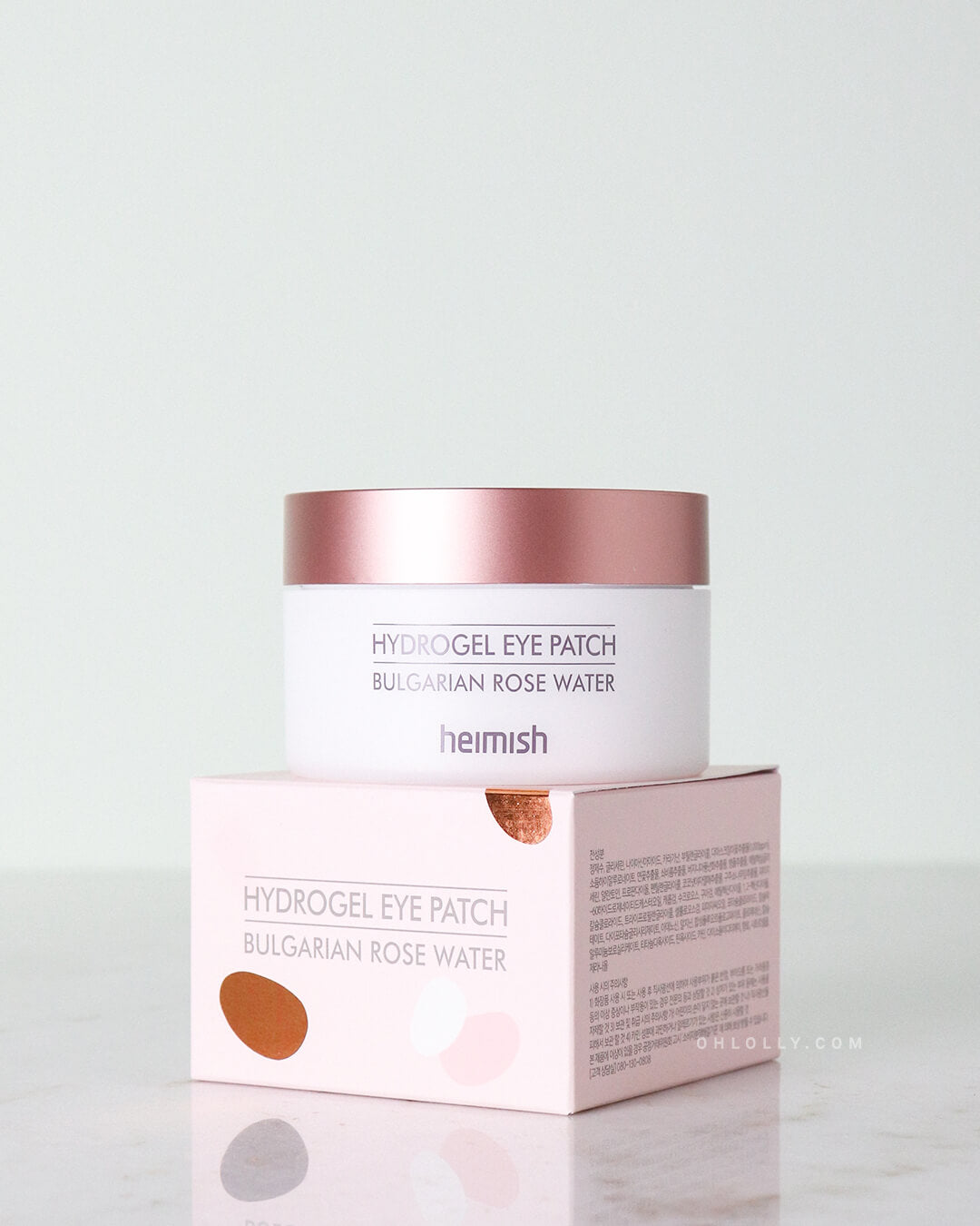Heimish Bulgarian Rose Water Hydrogel Eye Patch