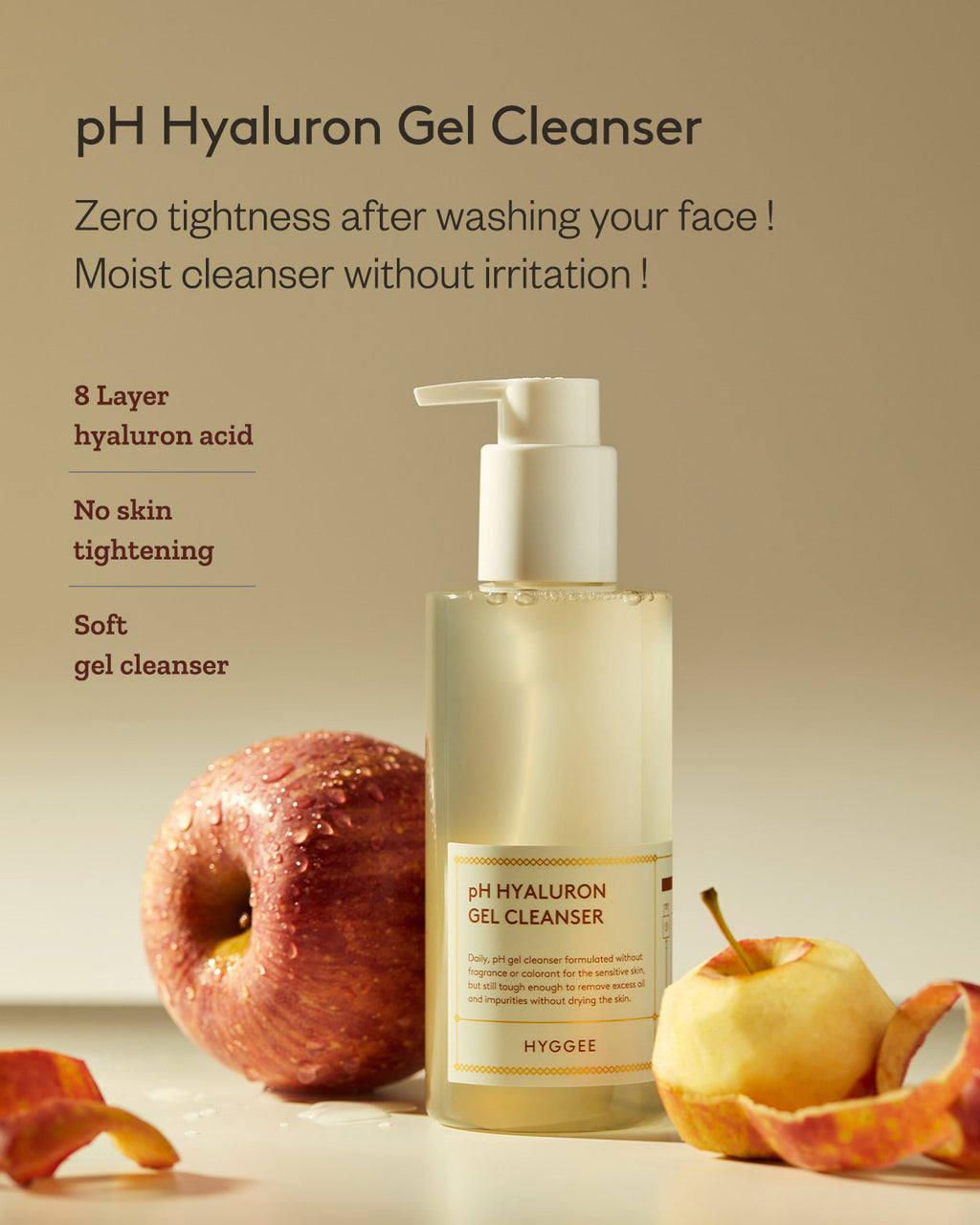 Hyggee pH Hyaluron Gel Cleanser