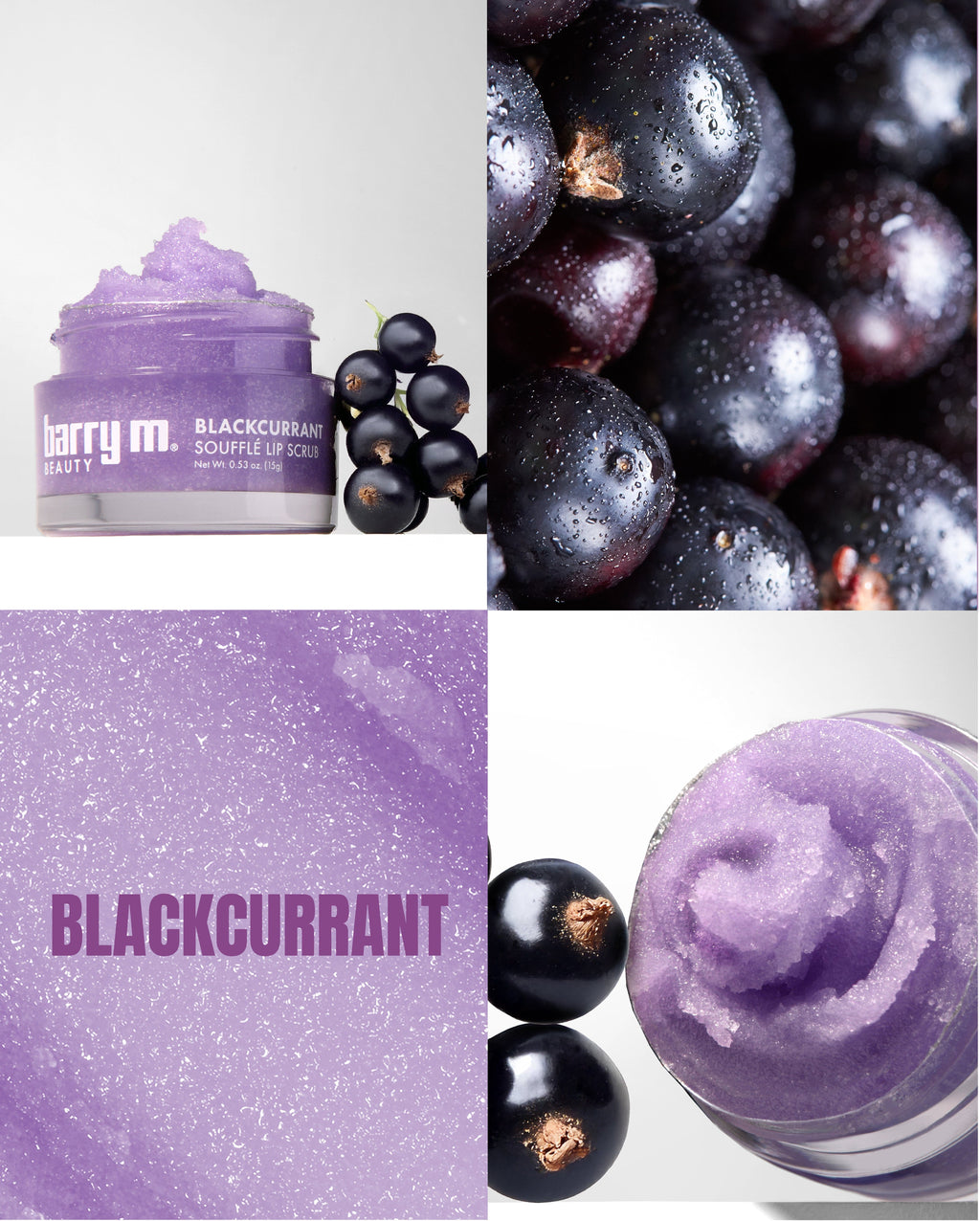 Soufflé Lip Scrub | Blackcurrant