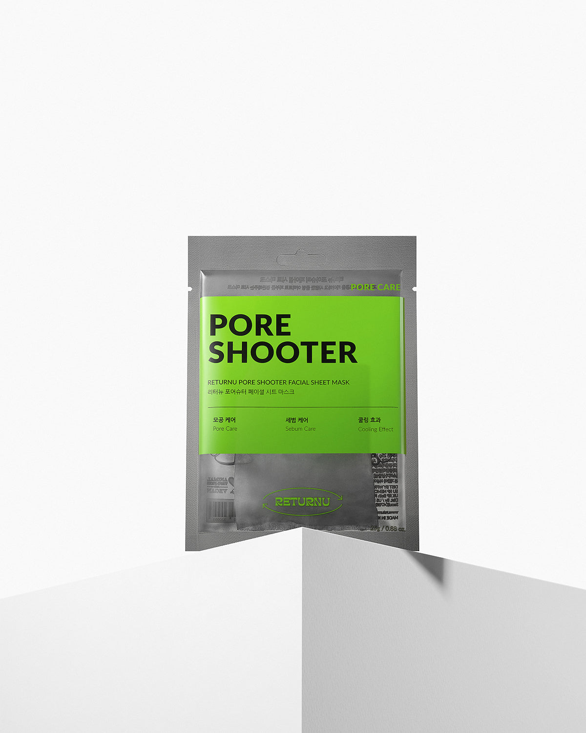 Returnu Poreshooter Facial Sheet Mask