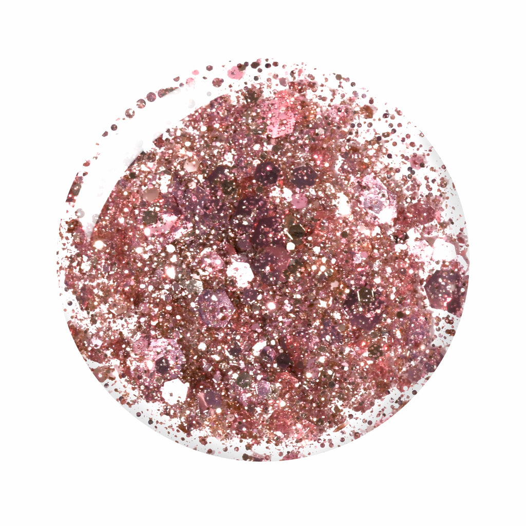 Glitter Effect Nail Paint | Raving Rose