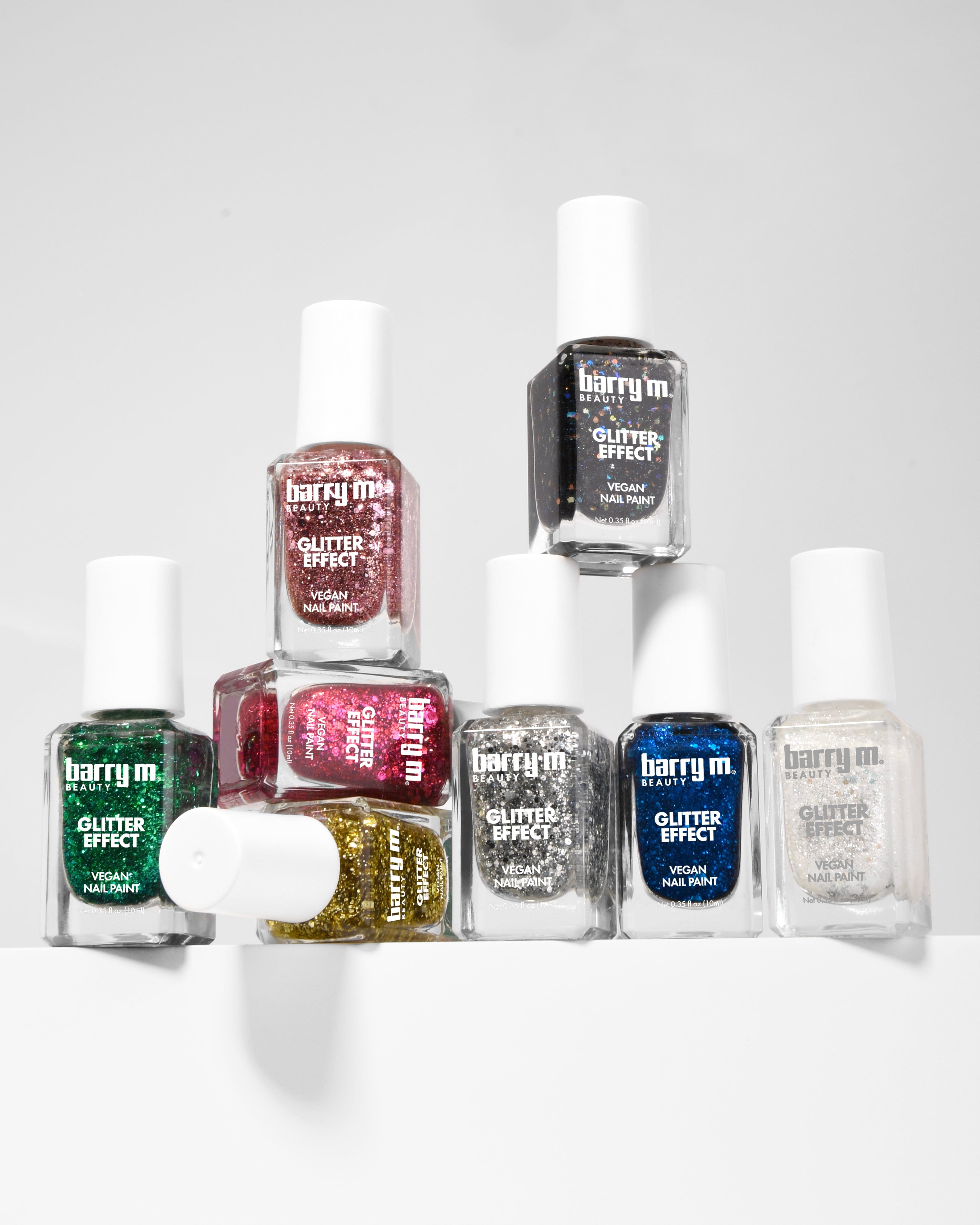 Glitter Effect Nail Paint | Raving Rose