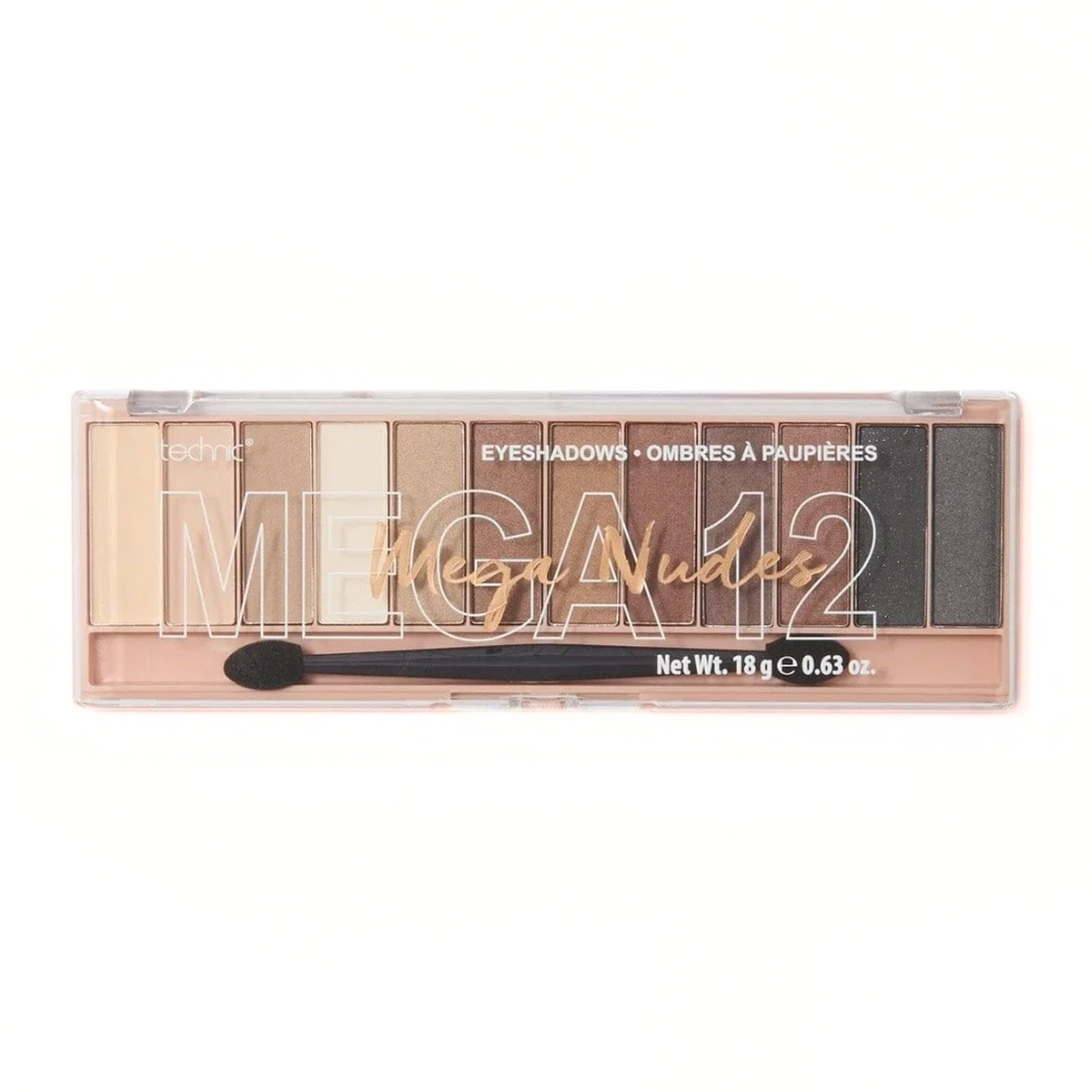 Technic Mega 12 Eyeshadow Mega Nudes