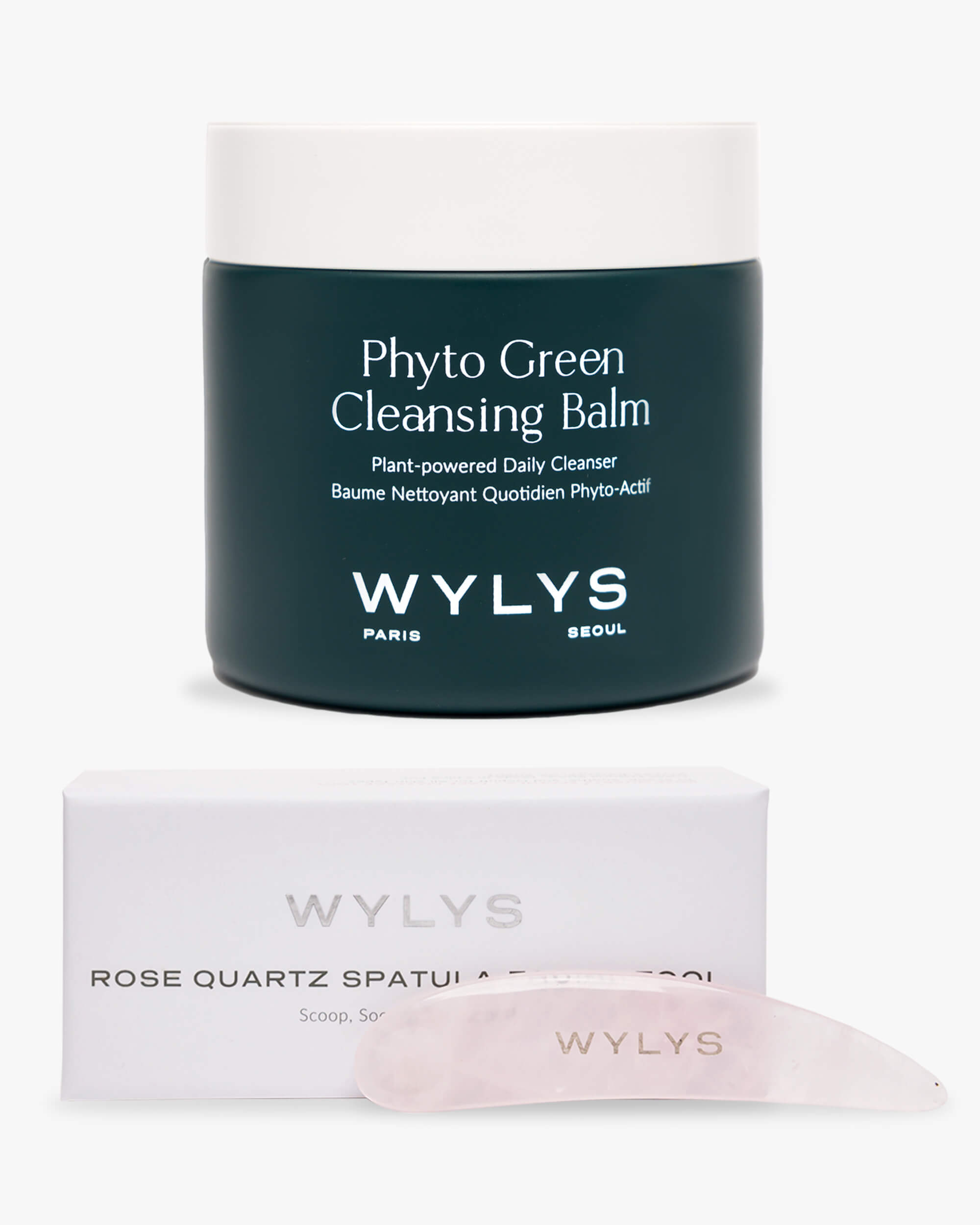 Wylys Phyto Green Cleansing Balm & Rose Quartz Spatula ($96 Value)
