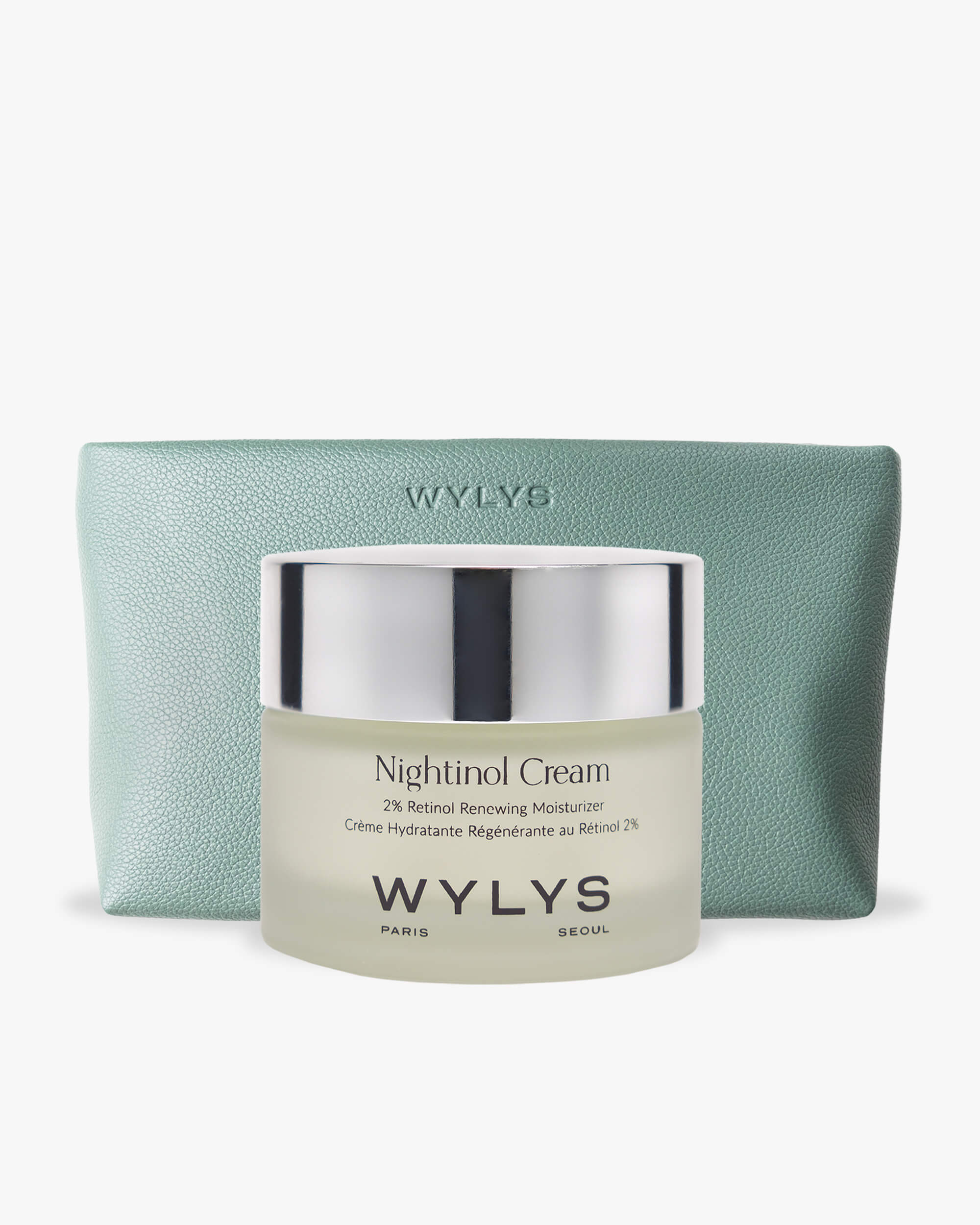 Wylys Nightinol Cream & Sage Verte Makeup Bag ($250 Value)