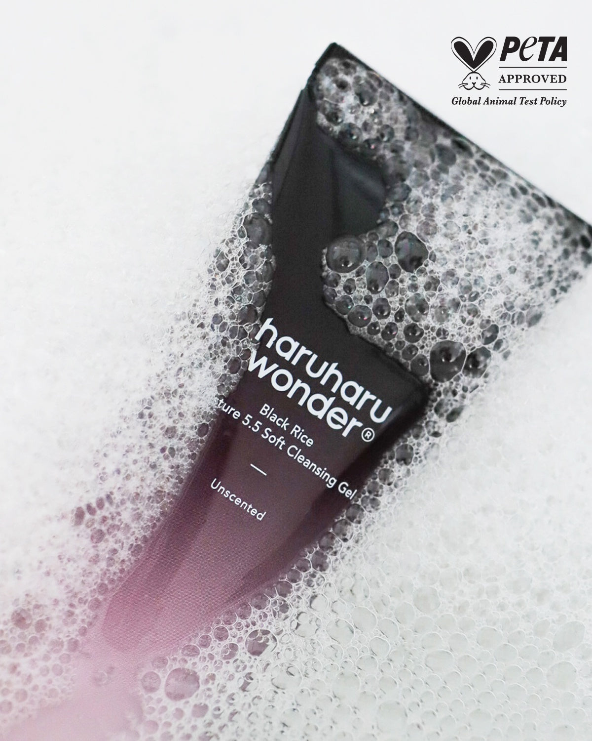 haruharu wonder Black Rice Moisture 5.5 Soft Cleansing Gel