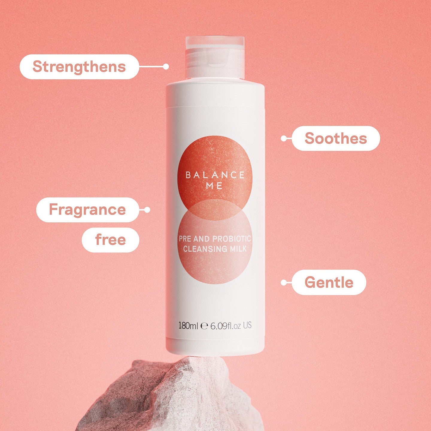 Fragrance Free Pre and Probiotic Cleansing Milk 180ml